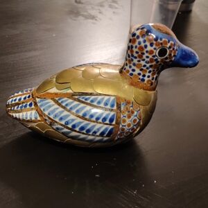 1970 Vintage Duck Table Sculpture. Sergio Bustamante
